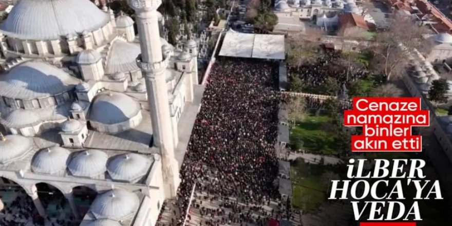 Türkiye'nin sevdiği adam: İlber Ortaylı son yolculuğuna uğurlandı