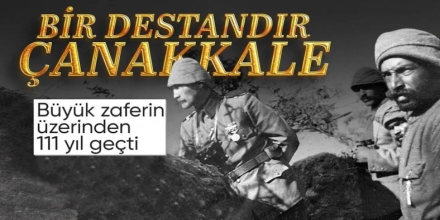 Çanakkale Deniz Zaferi'nin 111. yılı