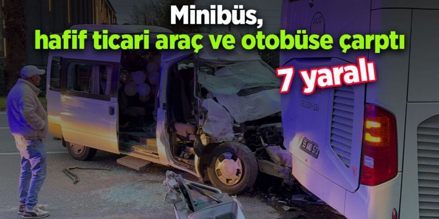 Erzurum'da feci kaza