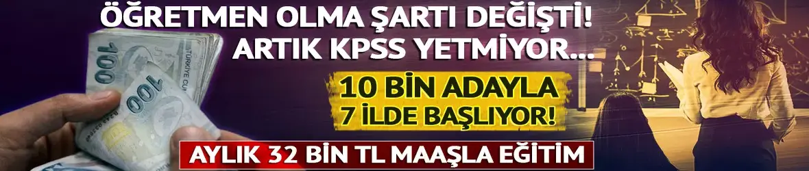 MEB'den 32 bin TL maaşla 'akademi' kararı!