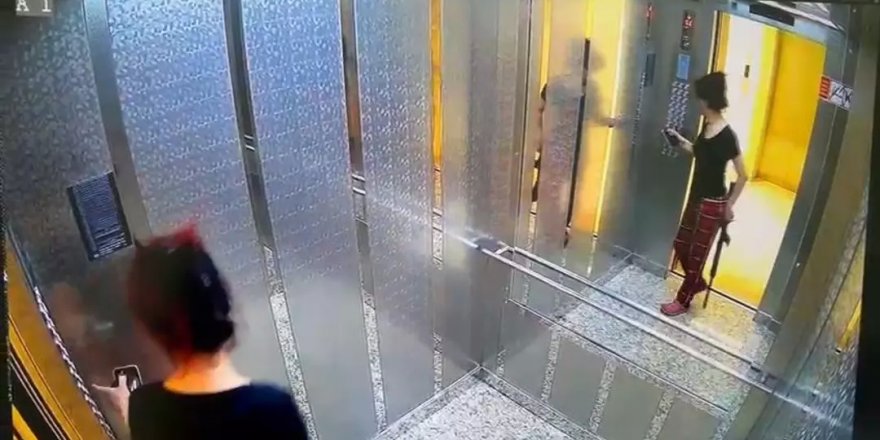 Eline pompalıyı aldı, pijamasıyla dehşet