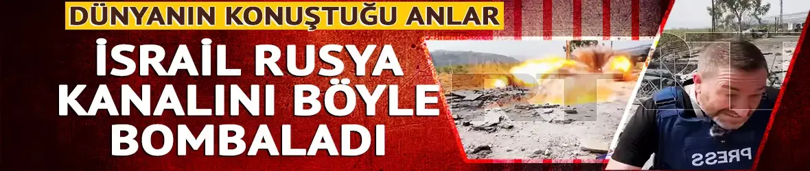 Lübnan’da yayın yapan Rusya merkezli RT’nin ekibine ‘füzeli saldırı’ iddiası!