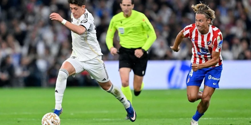 5 gollü Madrid derbisinde Arda Güler bir ilke imza attı