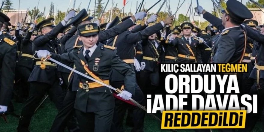 Teğmen Eroğlu'nun iade davasına ret