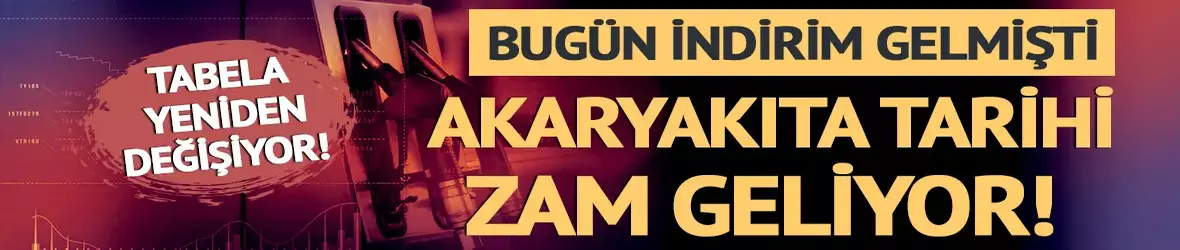 Akaryakıta tarihin en büyük zammı geliyor!