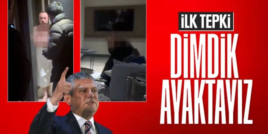 Özgür Özel'den Uşak Belediye Başkanı'nın otel odasında gözaltına alınmasına ilk yorum