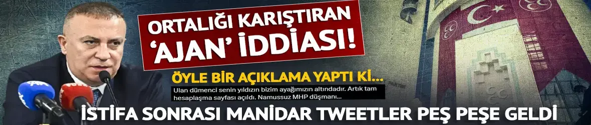 MHP'de neler oluyor? İzzet Ulvi Yönter istifa etti
