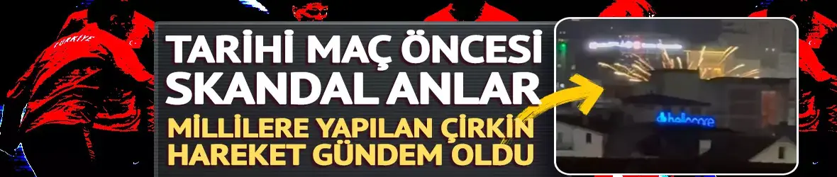 Kosova'da A Milli Takıma çirkin hareket!