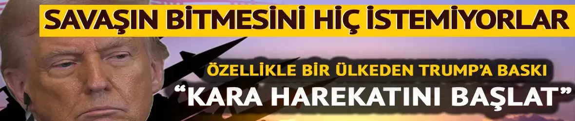 Savaşın bitmesini istemeyen ülkeler belli oldu: