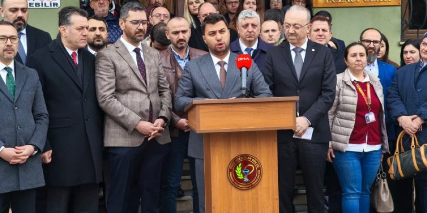 Erzurum'da Eczacılar ayakta!