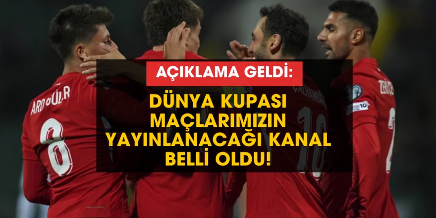 A Milli Takım'ın maçlarını yayınlayacak kanal değişti