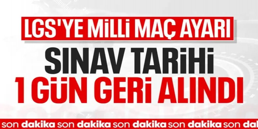 LGS sınavı 13 Haziran'da yapılacak