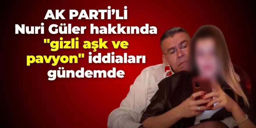 AKP'li başkan istifa etti