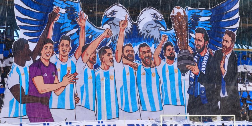 Erzurum'da Taraftar şov!