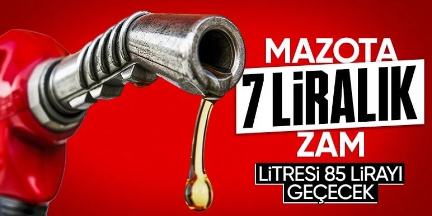 Motorine dev zam geliyor: Pompaya yansıyacak