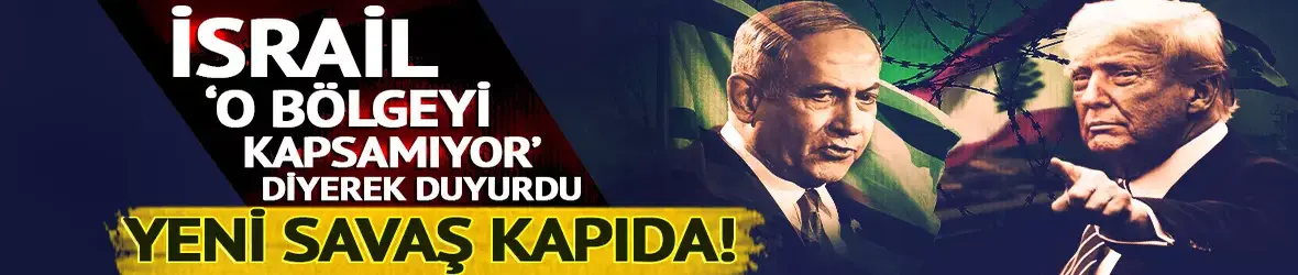 Dünya ateşkese odaklanmışken İsrail'den 'yeni saldırı' açıklaması!