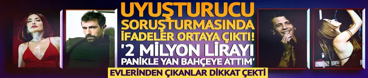 Ünlü isimlerin ifadeleri ortaya çıktı!