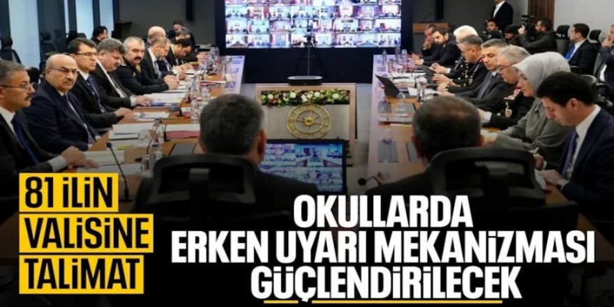 İçişleri Bakanlığı'nda gerçekleştirilen güvenlik toplantısı sona erdi: Gerekli tüm adımlar atılacak