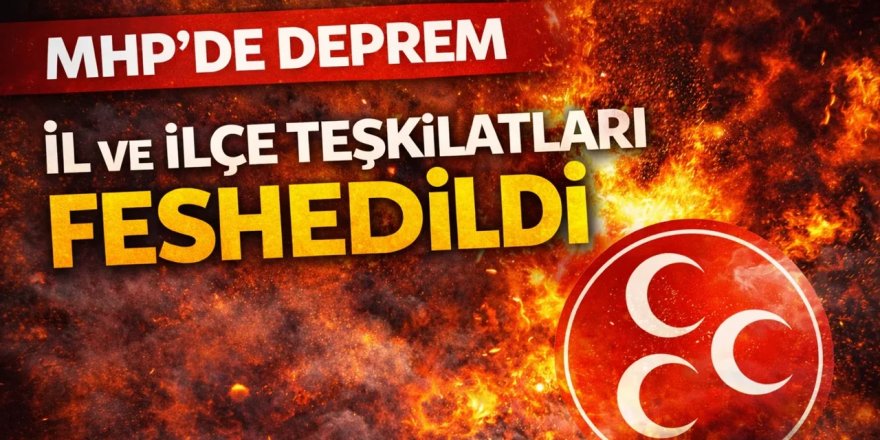 MHP'de peş peşe teşkilat depremi: Kütahya ve Eskişehir'in ardından Kars da feshedildi