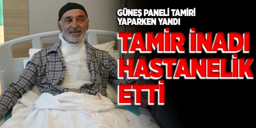 Erzurum'da ‘Tamir’ inadı hastanelik etti