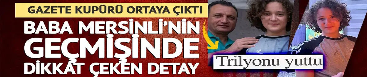 Gazete kupürü ortaya çıktı