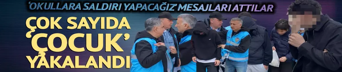 'Okullara saldırı yapacağız' mesajlarıyla 2 ili korkuttular