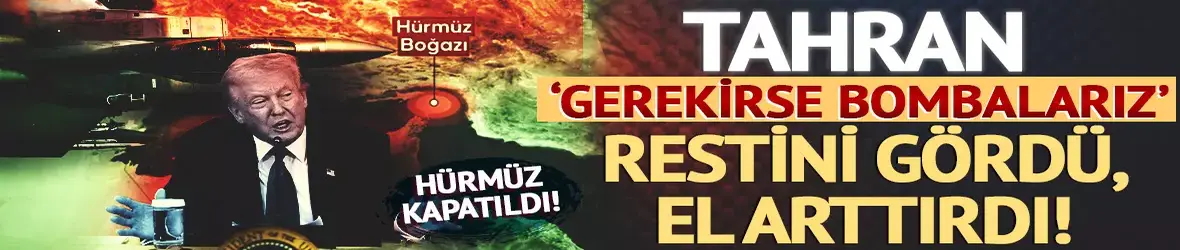 Trump 'gerekirse bombalayacağız' demişti!