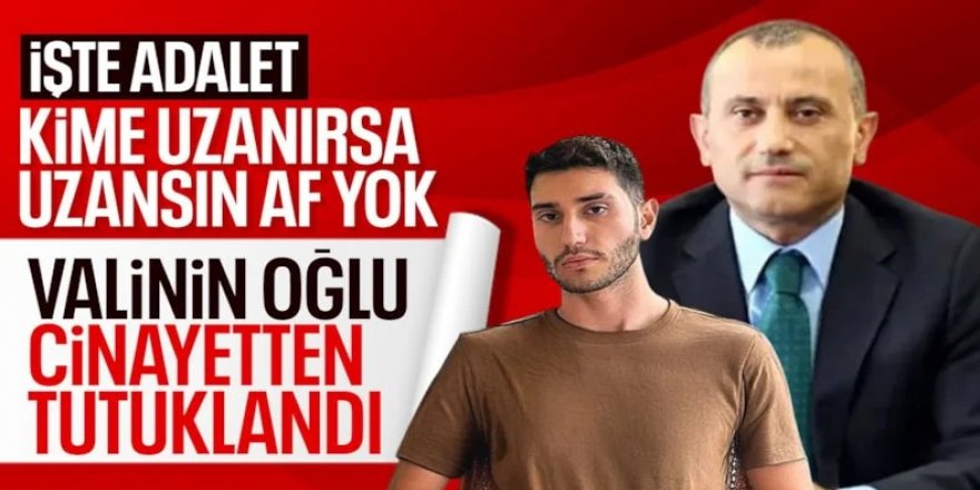 Eski Tunceli Valisi Tuncay Sonel'in oğlu tutuklandı