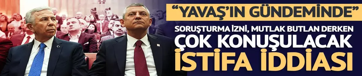 "Mansur Yavaş'ın gündeminde" diyerek açıkladı: 'İstifa' iddiası çok konuşulacak