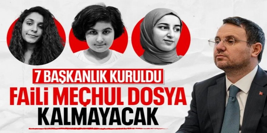 Adalet Bakanlığı'ndan faili meçhullerle ilgili yeni adım