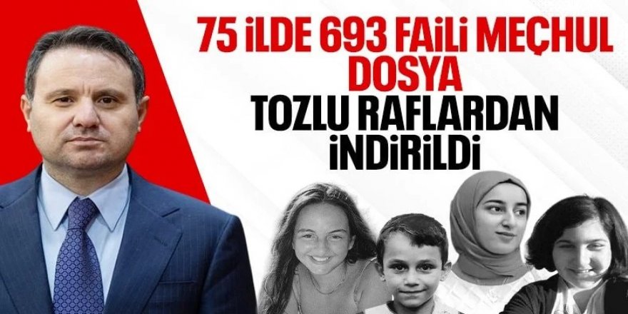 Adalet Bakanlığı'ndan faili meçhul cinayetler için karar