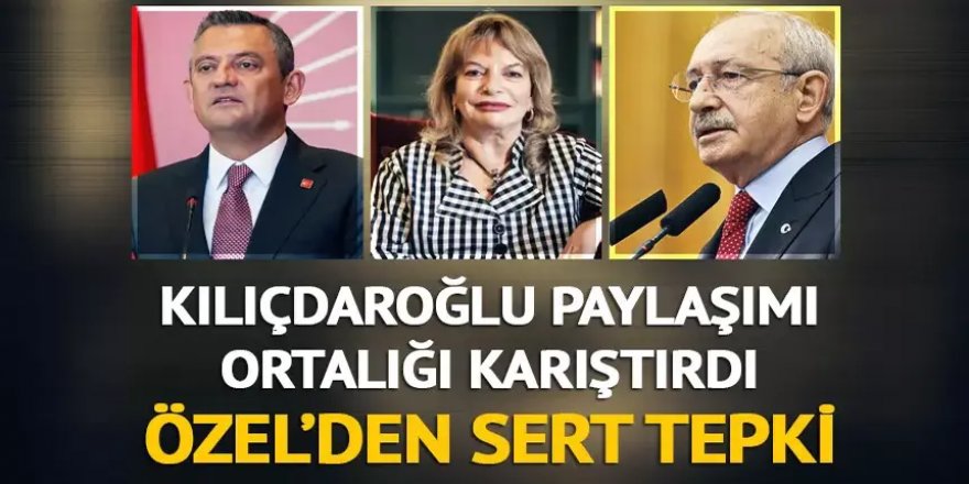 Kılıçdaroğlu paylaşımı ortalığı karıştırdı: "Kınıyorum"