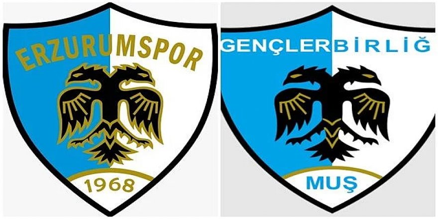 İki takımın logosu arasındaki benzerlik dikkat çekti