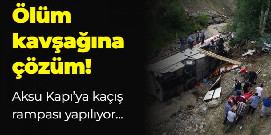 Erzurum'da ki, Ölüm kavşağına çözüm!