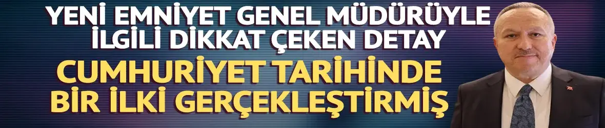 Yeni Emniyet Genel Müdürü Ali Fidan'la ilgili 'sivil orgeneral' detayı