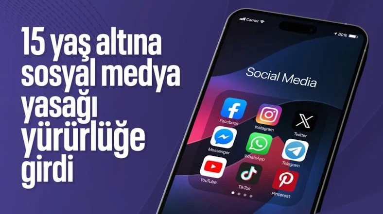 15 yaş altına sosyal medya yasağı Resmi Gazete'de yayımlandı