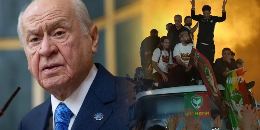 MHP lideri Devlet Bahçeli'den Amedspor'a tebrik mesajı!