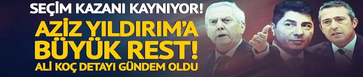 Fenerbahçe'de seçim kazanı kaynadı! Aziz Yıldırım'a Hakan Safi'den rest geldi