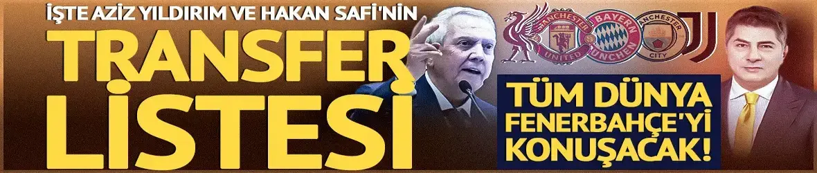 Tüm dünya Fenerbahçe'yi konuşacak!