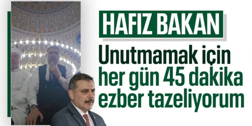 Mustafa Çiftçi: Hafızlığımı unutmamak için zaman ayırıyorum