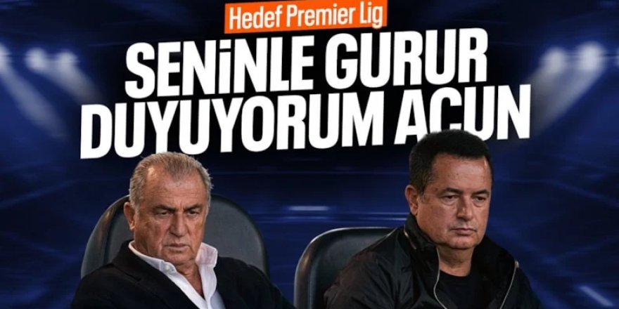 Fatih Terim, Acun Ilıcalı'yla birlikte Hull City maçını izledi