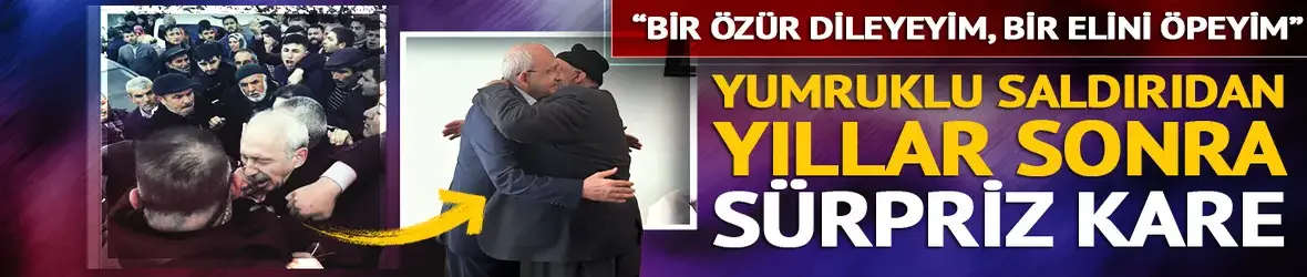 Kılıçdaroğlu'na yumruklu saldırıdan yıllar sonra süpriz kare
