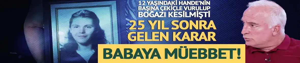 19 yıl sonra cinayet çözülmüştü!