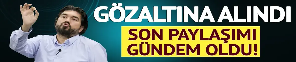 Rasim Ozan Kütahyalı gözaltına alındı!