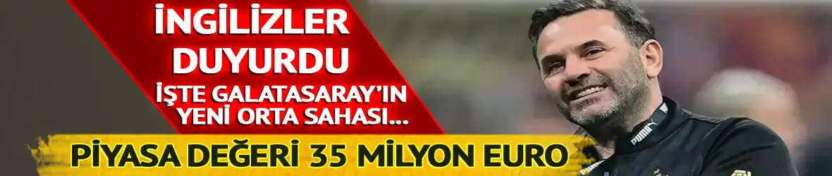 Galatasaray'dan transfer hamlesi! İşte yeni orta sahası...
