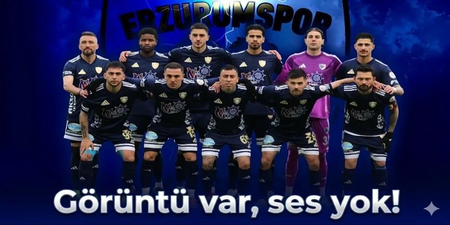 Görüntü var, ses yok!