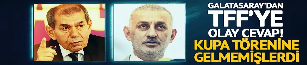 Dursun Özbek'ten TFF'ye olay gönderme!
