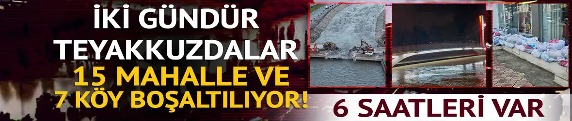 İki gündür teyakkuzdalar