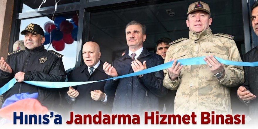 Hınıs'a Jandarma Hizmet Binası