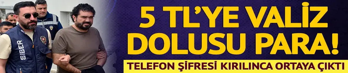 Rasim Ozan Kütahyalı da tutuklanmıştı! 5 TL'ye valiz dolusu para